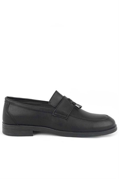 Rakerplus Loafer Black Matte Men's Classic Children's Shoes