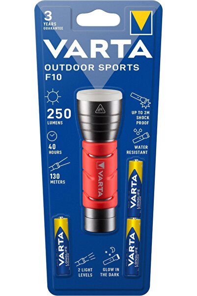 Varta Led Outdoor Sports El Feneri 3 Adet AAA İnce Kalem Pil Dahil