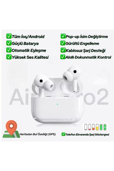 TEKNO Kulak Üstü ve PRO2 AAA PLUS Kulak İçi İOS & Android Uyumlu Kablosuz Bluetooth Kulaklık Paketi