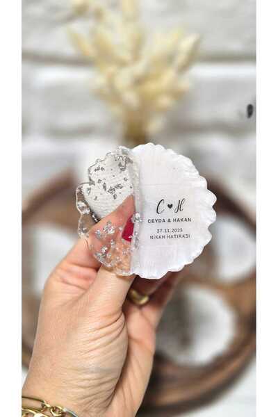 ASPİRİZM GÜMÜŞ EPOKSİ MAGNET (10 ADET) DÜĞÜN-NİKAH-NİŞAN-SÖZ-KINA-HEDİYELİK..