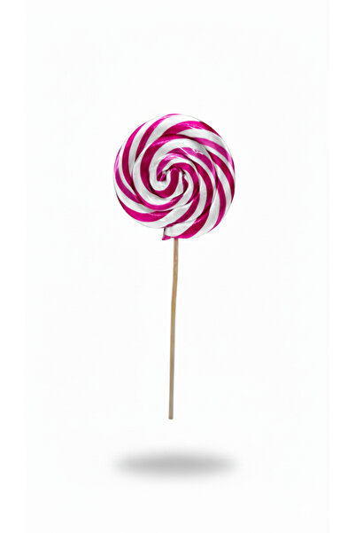 Honey Candy Balcı Şekerleme حلوى كبيرة الحجم على شكل مصاصة 20 قطعة وردية اللون 28 جرام لعيد ميلاد الأطفال