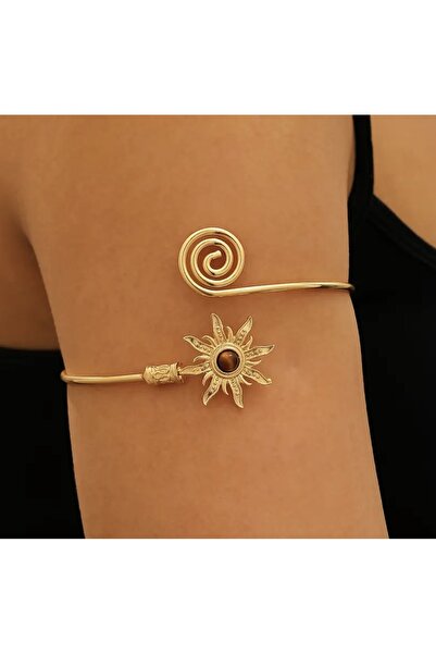 Hüma Butik Takı & Aksesuar Güneş desenli Kol Bileziği