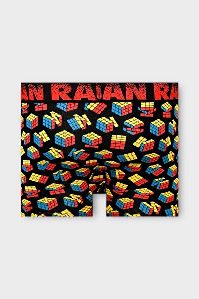 Juan Raul “Rubik Desen” Zeka Oyunu Erkek Boxer - DB259