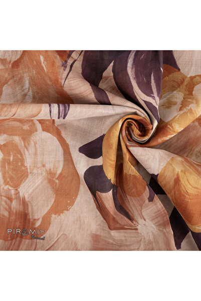 PİRAMİT Φουλάρι με φυσικό σχέδιο