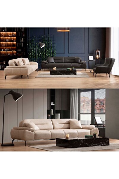 inegölmobilyası Arya Koltuk Takımı %100 Gürgen 3 3 1