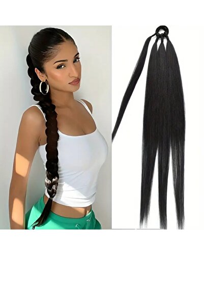 animis beauty Coada par Neagra, pentru impletit, fibre sintetice speciale car...