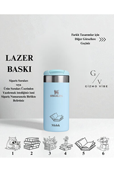Stanley Özel İsimli The AeroLight 0.35 L Kişisel İsimli Bebe Mavisi
