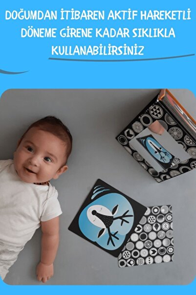 DoerKids Tummy Time Bebek Aynası & Bebek Zeka Kartları