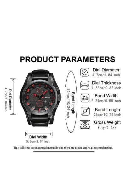 Game Round Large Screen Quartz Watch