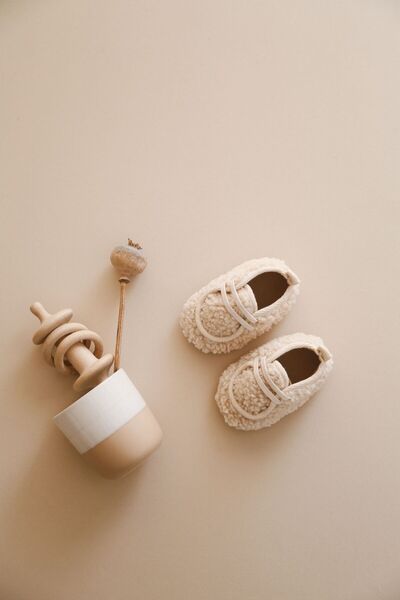 Minik Adımlar Bebek Patik,Yumuşak Taban Bebek Panduf,Bebek Ayakkabısı