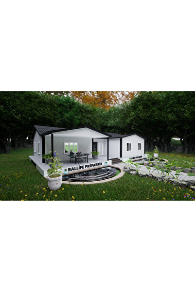 BALLİFE PREFABRİK 123 M2 PREFABRİK KONUT