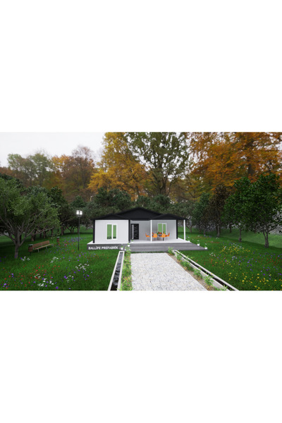 BALLİFE PREFABRİK 92 M2 PREFABRİK KONUT