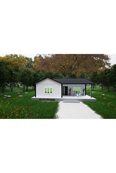 BALLİFE PREFABRİK 91 M2 PREFABRİK KONUT