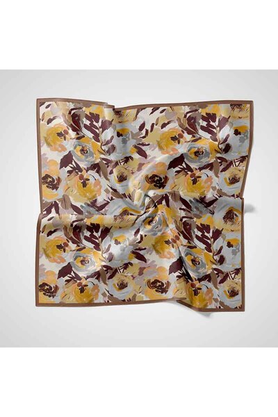 PİRAMİT Φουλάρι με φυσικό σχέδιο