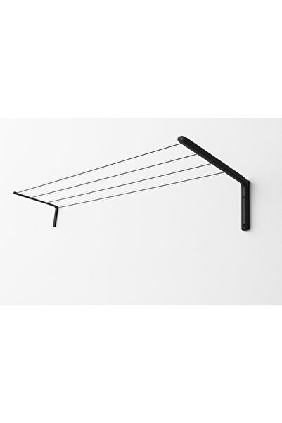 senmasy Çamaşır Kurutmalık Metal Katlanabilir Askı Duvara Monte Pratik Şık Ta...