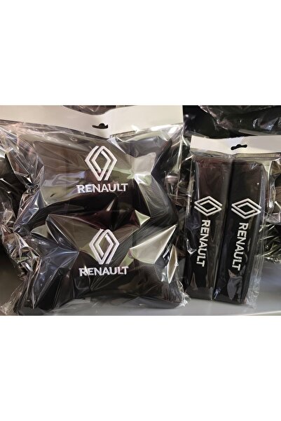 FRTOTO Renault Oto Boyun Yastığı Ve Oto Emniyet Kemer Pedi Yeni Logo