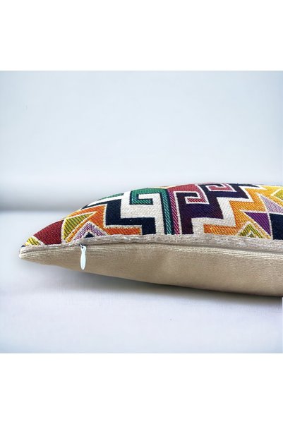 Chintar Tapestry Woven Cotton Decorative Throw Pillow/Pillow Case