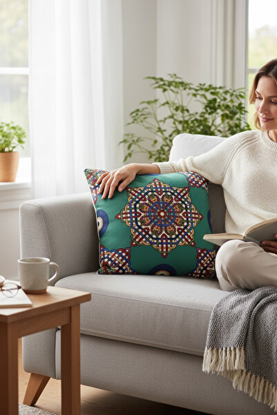 Chintar Διακοσμητικό μαξιλάρι/μαξιλαροθήκη από υφαντό πάνελ ταπετσαρίας ζακάρ...