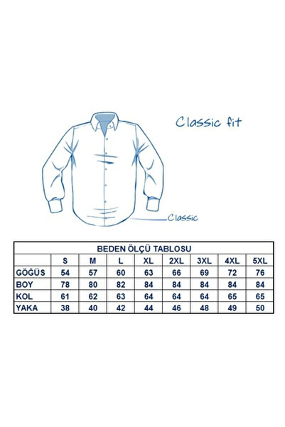 ATİLLA ÖZER Бавовняна сорочка з довгими рукавами, двома кишенями, клапанами та ґудзиками