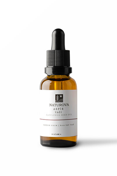 NATUROVA Aspir Yağı Soğuk Sıkım %100 Saf 30 Ml