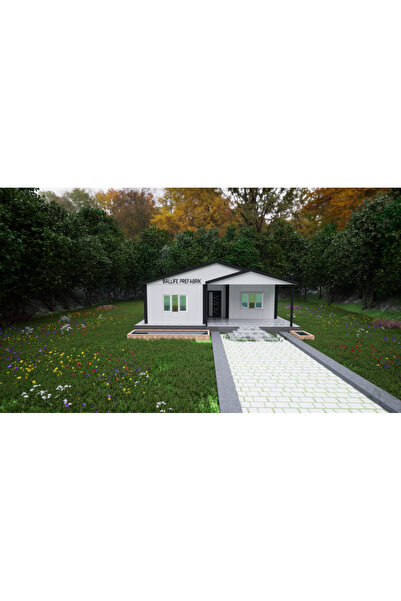 BALLİFE PREFABRİK 84 M2 PREFABRİK KONUT