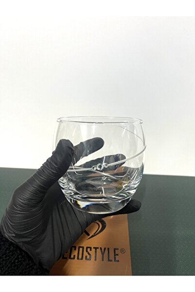 DECOSTYLE Pasabahce Elegance Stoned 41010 Barrel Glass 6 Pcs 295 Cc