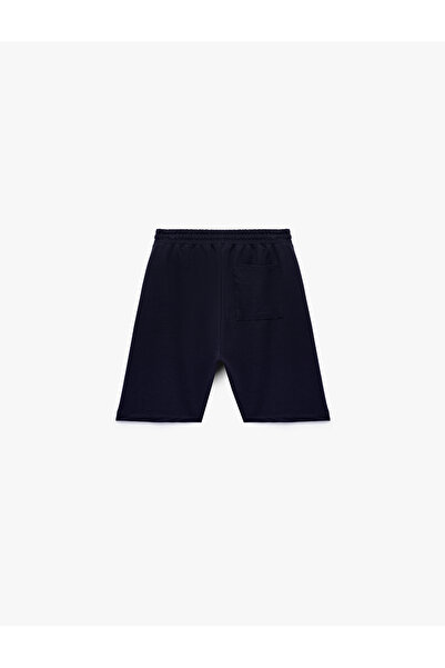 Koton Pamuklu Rahat Kalıp Cep Detaylı Beli Bağcıklı Spor Şort