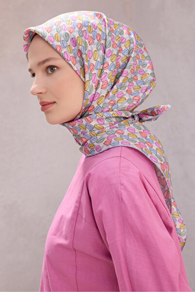 Belli وشاح حريري 100% من نسيج التويل 4204DTM 80