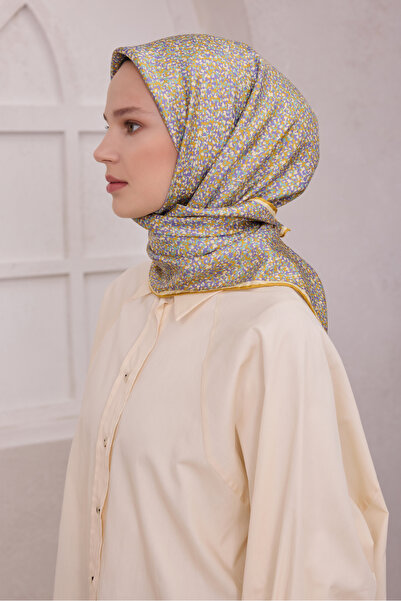 Belli وشاح حريري 100% من نسيج التويل 4208DTM 85