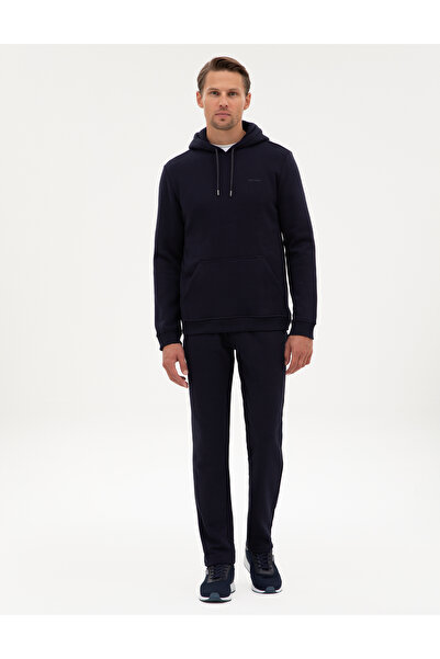 Pierre Cardin Lacivert Slim Fit 3 İplik Düz Paça Eşofman Altı 50317670-VR033