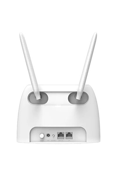 Tenda Router LTE 4G Wireless 2 x 10/100 Mbps, SIM, 802.11 b/g/n 2.4Ghz, 300Mbps - TND-4G06C