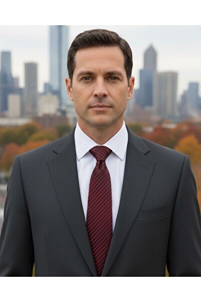 1001 Kravat 8 Cm Genişliğinde Çizgili Klasik Bordo Kravat