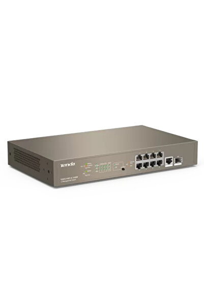 Tenda Switch cu 8 porturi PoE Gigabit, 1 port consolă, 1 port SFP Gigabit, management - TND-TEG5310P-8-150W