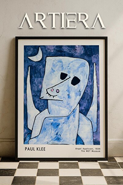 HİGUERA Paul Klee (1879-1940) Angel Island 1939 Ακουαρέλα Ζωγραφική τοίχου με...