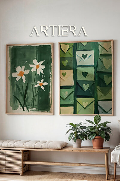 HİGUERA Σμαραγδένια κομψότητα και κομψό μοτίβο φακέλου Ευχέρεια ελαιογραφία Δ...