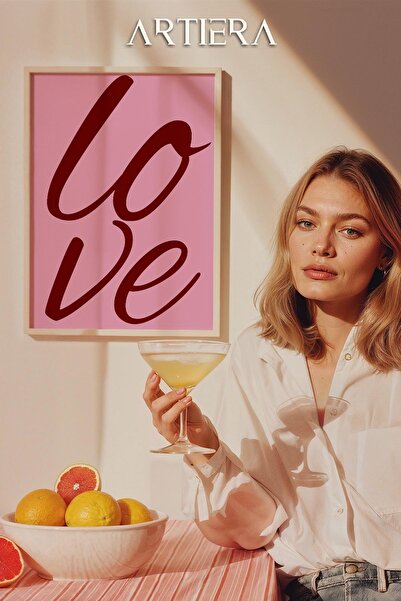 HİGUERA Τυπογραφία Μοντέρνα Μεσογειακή Ιταλική Ζωγραφική Κουζίνας με Ξύλινο Π...