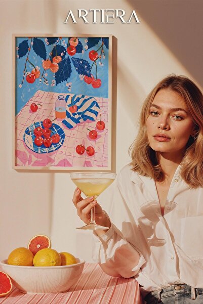 HİGUERA Fruits - Μεσογειακό ιταλικό στυλ Ξύλινο Πίνακας Κουζίνας, Διακόσμηση ...