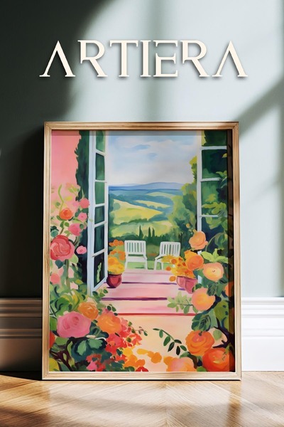 HİGUERA Henri Matisse (1869-1954) Εμπνευσμένη ελαιογραφία σε στυλ μοντέρνας φ...