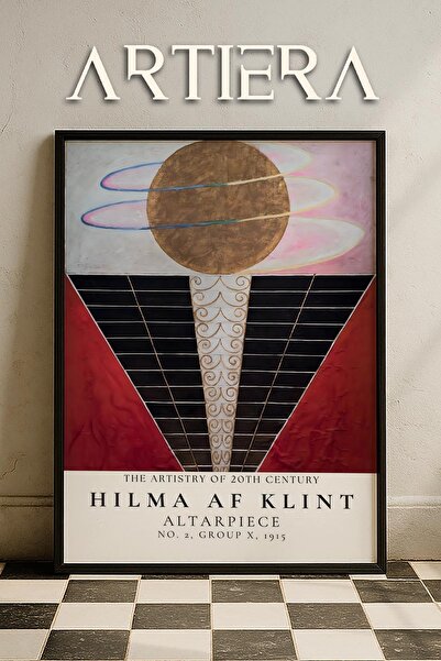 HİGUERA Hilma af Klint 1862-1944 Μοντέρνα Αφηρημένη Επιστημονική Τέχνη Πίνακα...