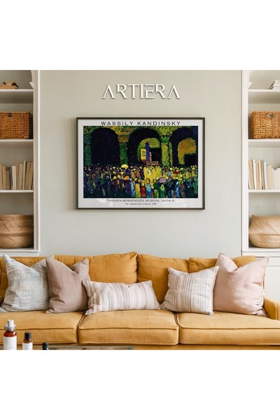 HİGUERA Καντίνσκι 1866 - 1944 Συμβολισμός Αφηρημένη Γεωμετρική Τέχνη Οριζόντι...