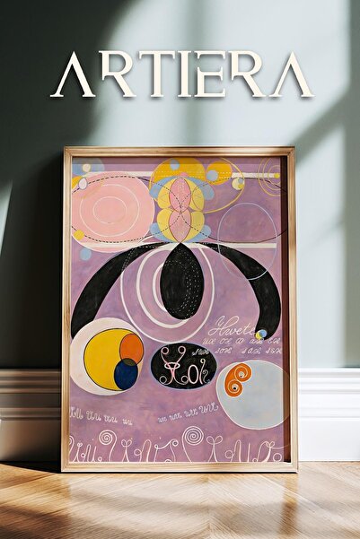 HİGUERA Hilma af Klint 1862-1944 Μοντέρνα Αφηρημένη Επιστημονική Τέχνη Πίνακα...