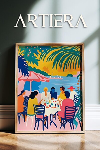 HİGUERA Henri Matisse (1869-1954) Εμπνευσμένη ελαιογραφία σε στυλ μοντέρνας φ...