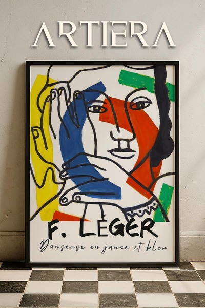 HİGUERA Fernand Leger 1881 - 1955 Μοντέρνος και Μοντέρνος Αφηρημένος Κουμπιστ...