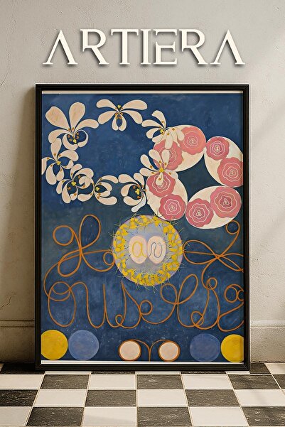 HİGUERA Hilma af Klint 1862-1944 Μοντέρνα Αφηρημένη Επιστημονική Τέχνη Πίνακα...