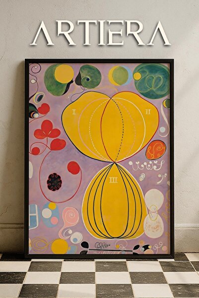 HİGUERA Hilma af Klint 1862-1944 Μοντέρνα Αφηρημένη Επιστημονική Τέχνη Πίνακα...