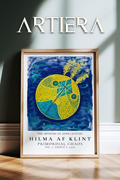 HİGUERA Hilma af Klint 1862-1944 Μοντέρνα Αφηρημένη Επιστημονική Τέχνη Πίνακα...