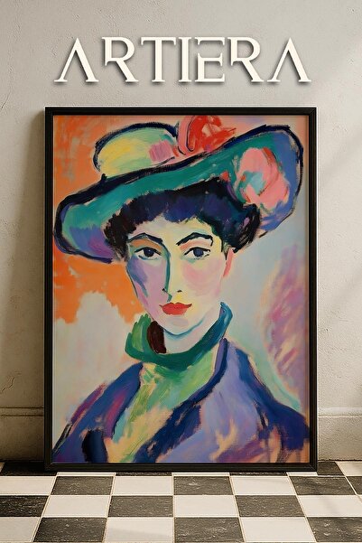 HİGUERA Henri Matisse (1869-1954) Εμπνευσμένη ελαιογραφία σε στυλ μοντέρνας φ...