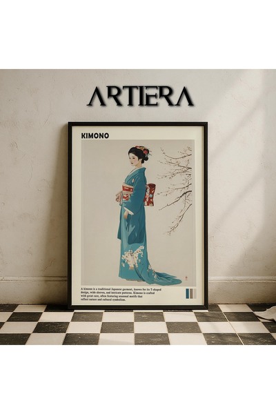 HİGUERA Κιμονό – Μοντέρνα Ιαπωνική Τέχνη Παραδοσιακή Ιαπωνική Γυναικεία Φιγού...