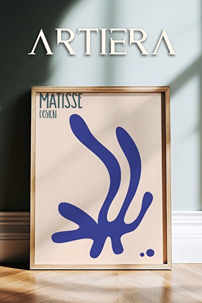 HİGUERA Matisse Paper Cuttings Abstract Series Cobalt Blue Branches Ζωγραφική...