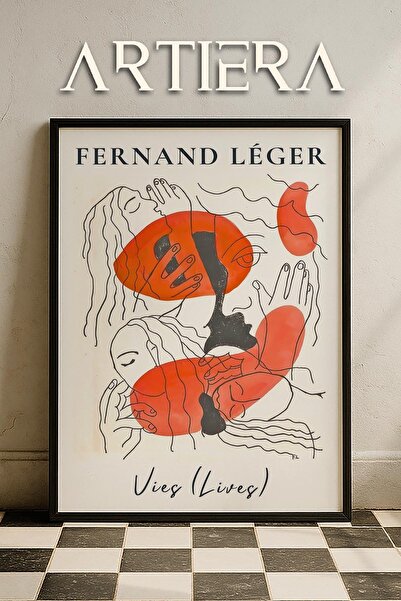 HİGUERA Fernand Leger 1881 - 1955 Μοντέρνος και Μοντέρνος Αφηρημένος Κουμπιστ...